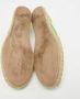 Valentino Vintage Pre-owned Lace espadrilles Green Dames - Thumbnail 6