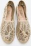 Valentino Vintage Pre-owned Lace flats Beige Dames - Thumbnail 3