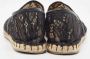 Valentino Vintage Pre-owned Lace flats Black Dames - Thumbnail 5