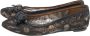 Valentino Vintage Pre-owned Lace flats Black Dames - Thumbnail 3