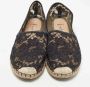 Valentino Vintage Pre-owned Lace flats Black Dames - Thumbnail 3