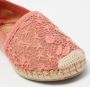 Valentino Vintage Pre-owned Lace flats Orange Dames - Thumbnail 7