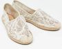Valentino Vintage Pre-owned Lace flats White Dames - Thumbnail 3