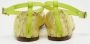 Valentino Vintage Pre-owned Lace flats Yellow Dames - Thumbnail 5
