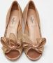 Valentino Vintage Pre-owned Lace heels Beige Dames - Thumbnail 3