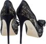 Valentino Vintage Pre-owned Lace heels Black Dames - Thumbnail 4
