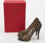 Valentino Vintage Pre-owned Lace heels Black Dames - Thumbnail 9