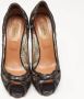 Valentino Vintage Pre-owned Lace heels Black Dames - Thumbnail 3
