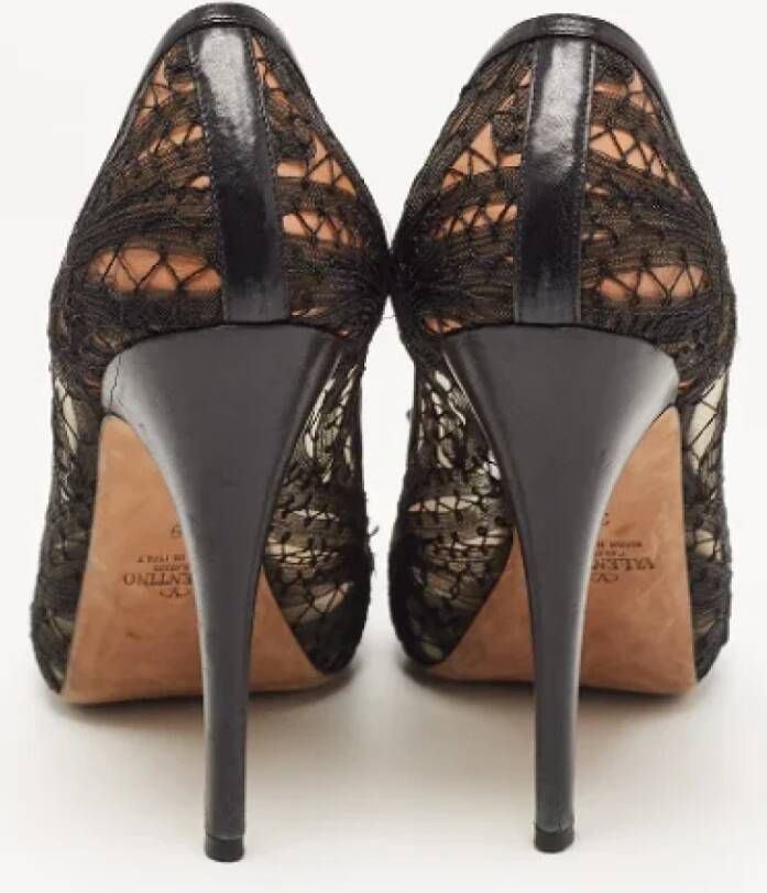 Valentino Vintage Pre-owned Lace heels Black Dames