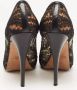 Valentino Vintage Pre-owned Lace heels Black Dames - Thumbnail 5