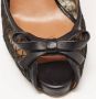 Valentino Vintage Pre-owned Lace heels Black Dames - Thumbnail 7