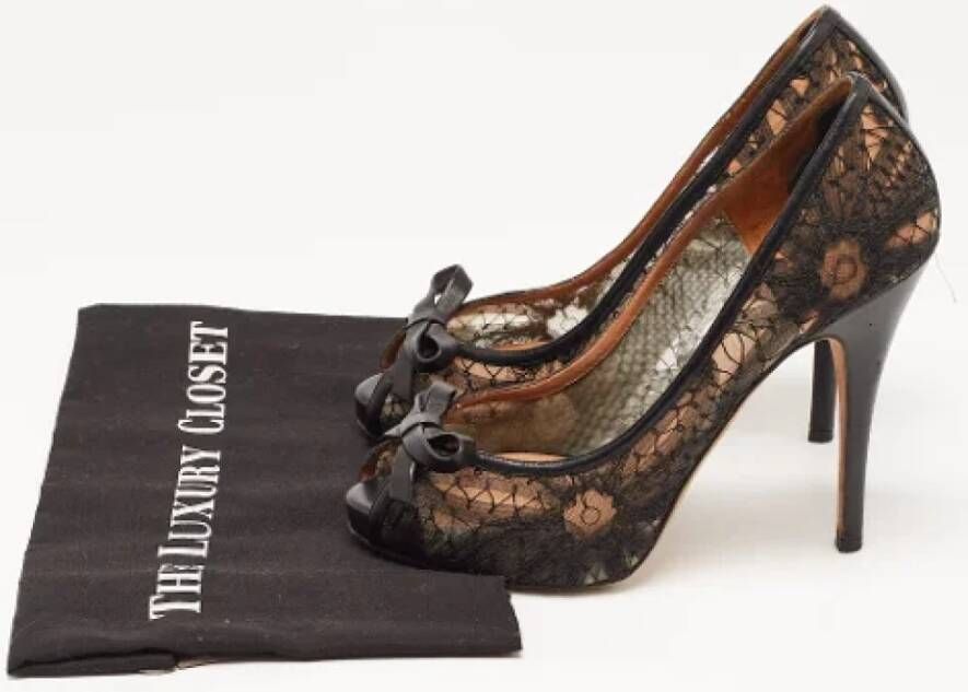 Valentino Vintage Pre-owned Lace heels Black Dames