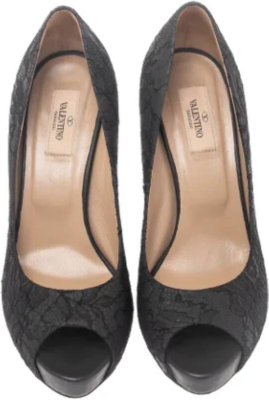 Valentino Vintage Pre-owned Lace heels Black Dames