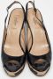 Valentino Vintage Pre-owned Lace sandals Black Dames - Thumbnail 3