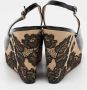 Valentino Vintage Pre-owned Lace sandals Black Dames - Thumbnail 5