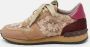Valentino Vintage Pre-owned Lace sneakers Beige Dames - Thumbnail 2