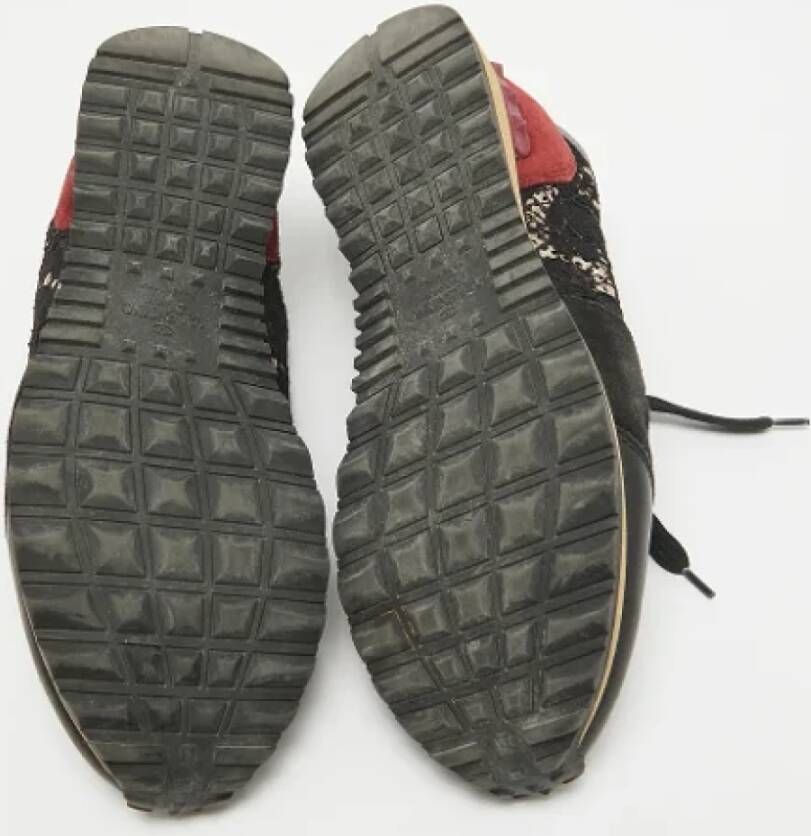Valentino Vintage Pre-owned Lace sneakers Black Dames