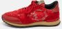 Valentino Vintage Pre-owned Lace sneakers Red Dames - Thumbnail 2