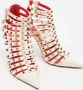 Valentino Vintage Pre-owned Leather boots Beige Dames - Thumbnail 4