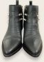 Valentino Vintage Pre-owned Leather boots Black Dames - Thumbnail 4