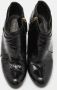 Valentino Vintage Pre-owned Leather boots Black Dames - Thumbnail 3