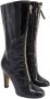 Valentino Vintage Pre-owned Leather boots Black Dames - Thumbnail 3