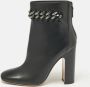 Valentino Vintage Pre-owned Leather boots Black Dames - Thumbnail 2