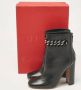 Valentino Vintage Pre-owned Leather boots Black Dames - Thumbnail 9