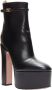 Valentino Vintage Pre-owned Leather boots Black Dames - Thumbnail 2