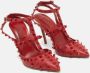 Valentino Vintage Pre-owned Leather boots Red Dames - Thumbnail 4