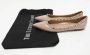 Valentino Vintage Pre-owned Leather flats Beige Dames - Thumbnail 9