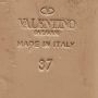 Valentino Vintage Pre-owned Leather flats Beige Dames - Thumbnail 8