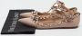 Valentino Vintage Pre-owned Leather flats Beige Dames - Thumbnail 9