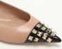 Valentino Vintage Pre-owned Leather flats Beige Dames - Thumbnail 7