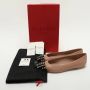Valentino Vintage Pre-owned Leather flats Beige Dames - Thumbnail 9