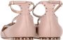 Valentino Vintage Pre-owned Leather flats Beige Dames - Thumbnail 6