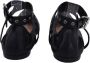 Valentino Vintage Pre-owned Leather flats Black Dames - Thumbnail 3