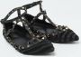 Valentino Vintage Pre-owned Leather flats Black Dames - Thumbnail 4