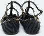Valentino Vintage Pre-owned Leather flats Black Dames - Thumbnail 5