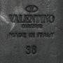 Valentino Vintage Pre-owned Leather flats Black Dames - Thumbnail 8
