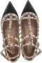 Valentino Vintage Pre-owned Leather flats Black Dames - Thumbnail 3