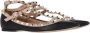 Valentino Vintage Pre-owned Leather flats Black Dames - Thumbnail 4