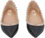 Valentino Vintage Pre-owned Leather flats Black Dames - Thumbnail 4