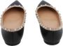 Valentino Vintage Pre-owned Leather flats Black Dames - Thumbnail 5
