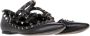 Valentino Vintage Pre-owned Leather flats Black Dames - Thumbnail 3