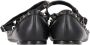 Valentino Vintage Pre-owned Leather flats Black Dames - Thumbnail 4