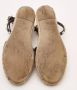 Valentino Vintage Pre-owned Leather flats Blue Dames - Thumbnail 6
