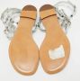 Valentino Vintage Pre-owned Leather flats Gray Dames - Thumbnail 6