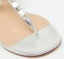 Valentino Vintage Pre-owned Leather flats Gray Dames - Thumbnail 7