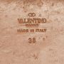 Valentino Vintage Pre-owned Leather flats Gray Dames - Thumbnail 8